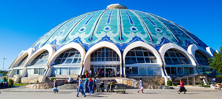 Chorsu Bazaar, Tashkent, Uzbekistan, Asia