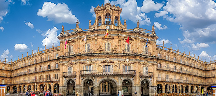 Plaza Mayor, Salamanca, Portugal, Europe