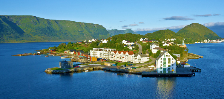Alesund fjord, Norway, Scandinavia, Europe